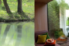 Biophilic Design macht Übergänge fließen