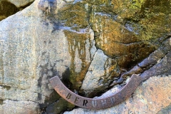Fels zum Berühren